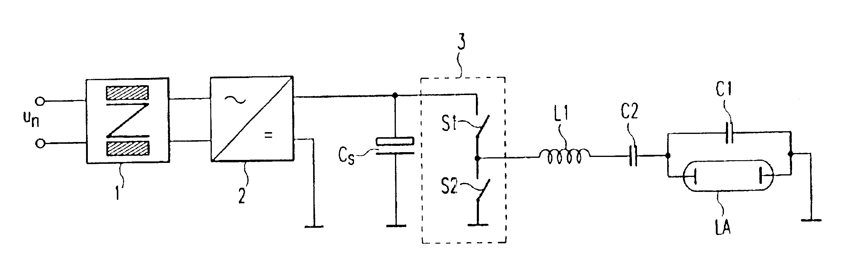 Electronic ballast and electronic transformer
