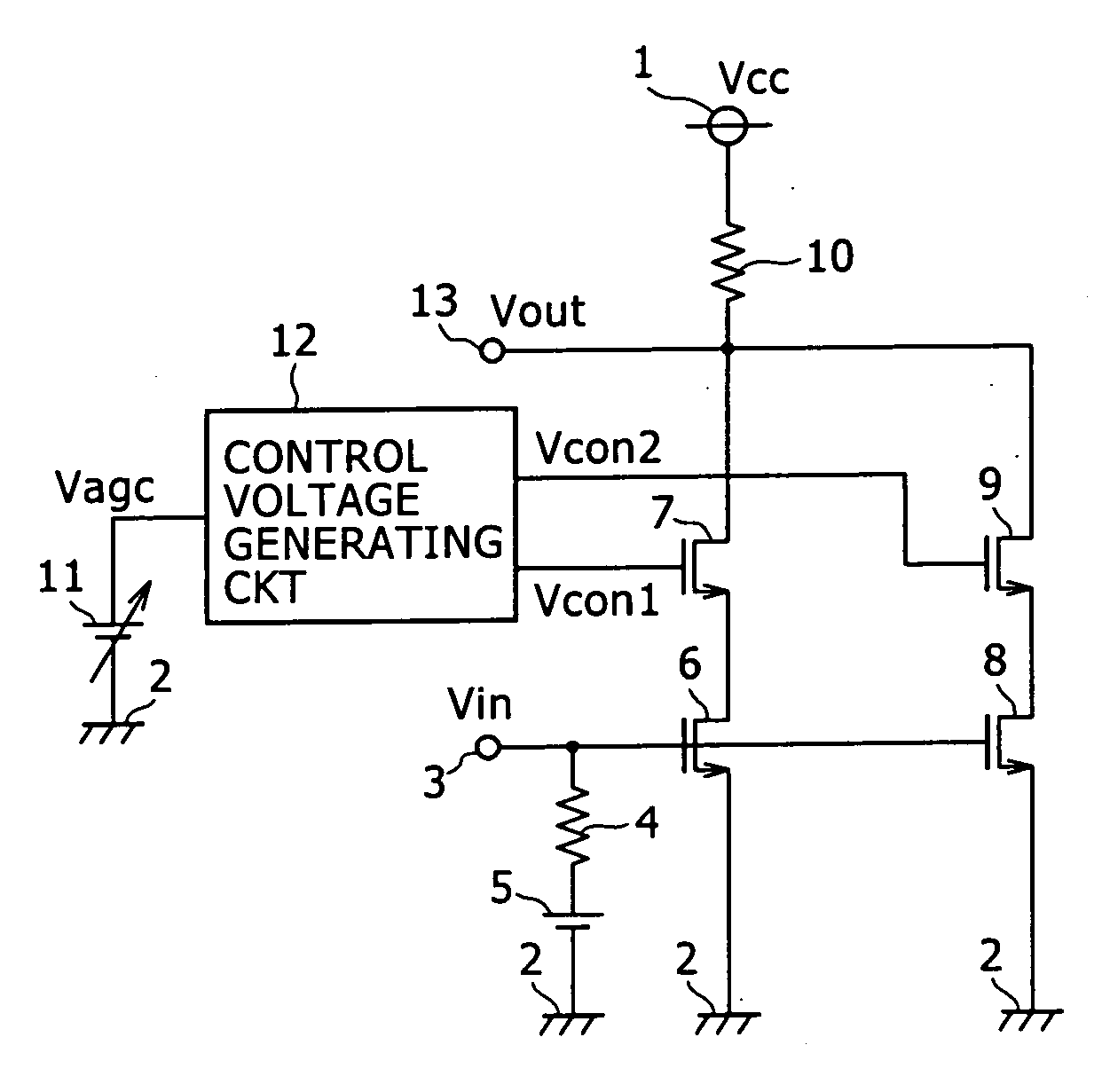 Variable-gain amplifier