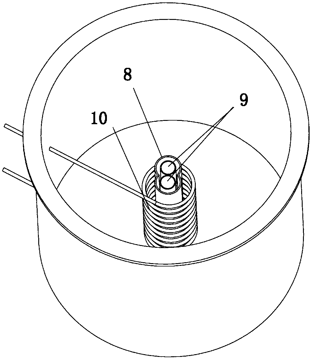 Preparation method of wear-resistant coating on inner wall of cylinder of twin-screw extruder