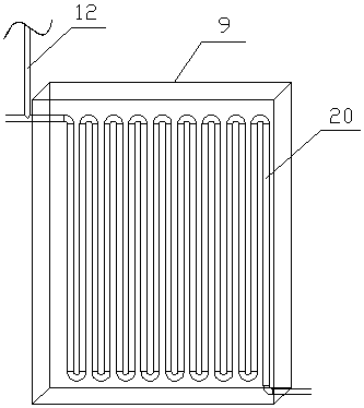 Stacked solar photoelectricity and photothermal combined electric heating system