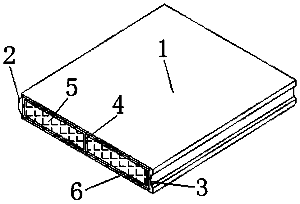 A composite thermal insulation wallboard