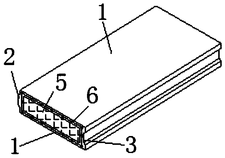 A composite thermal insulation wallboard