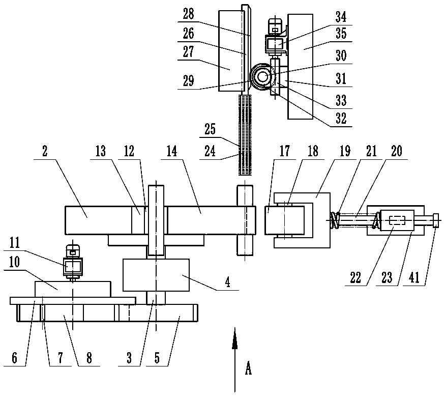 Yarn pipe inner wall cleaning device