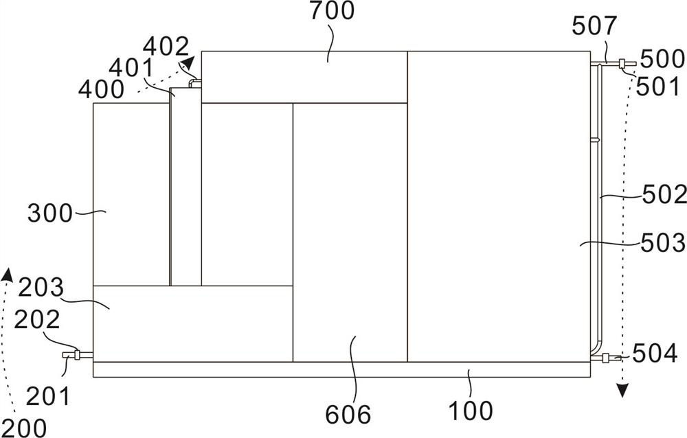 Carbon neutralization device and method for large-scale livestock and poultry breeding environment