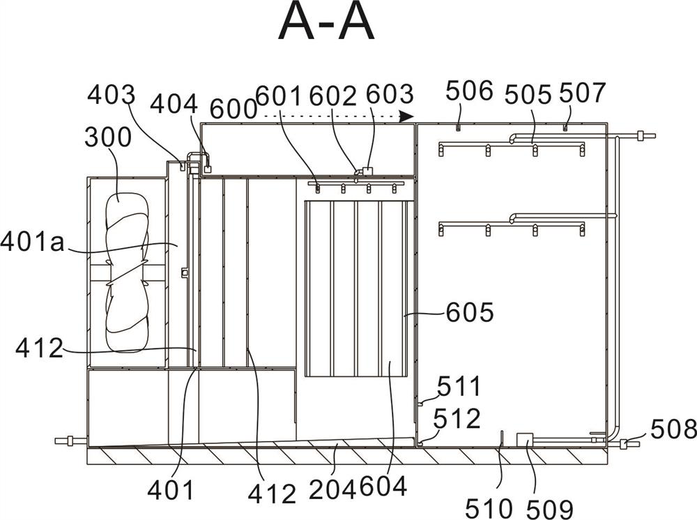 Carbon neutralization device and method for large-scale livestock and poultry breeding environment