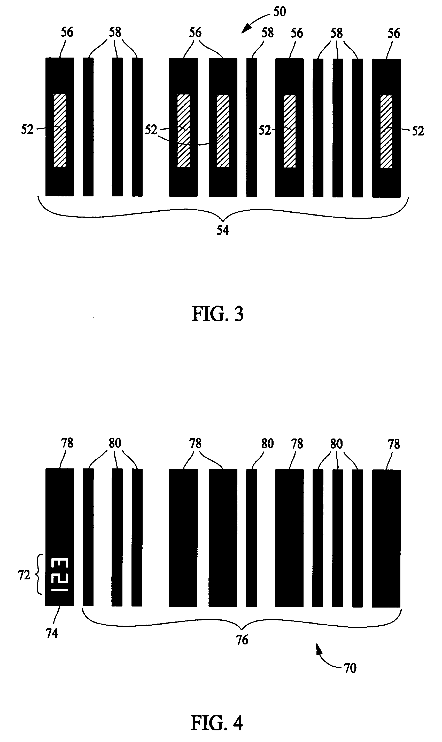 Barcodes including embedded security features and space saving interleaved text