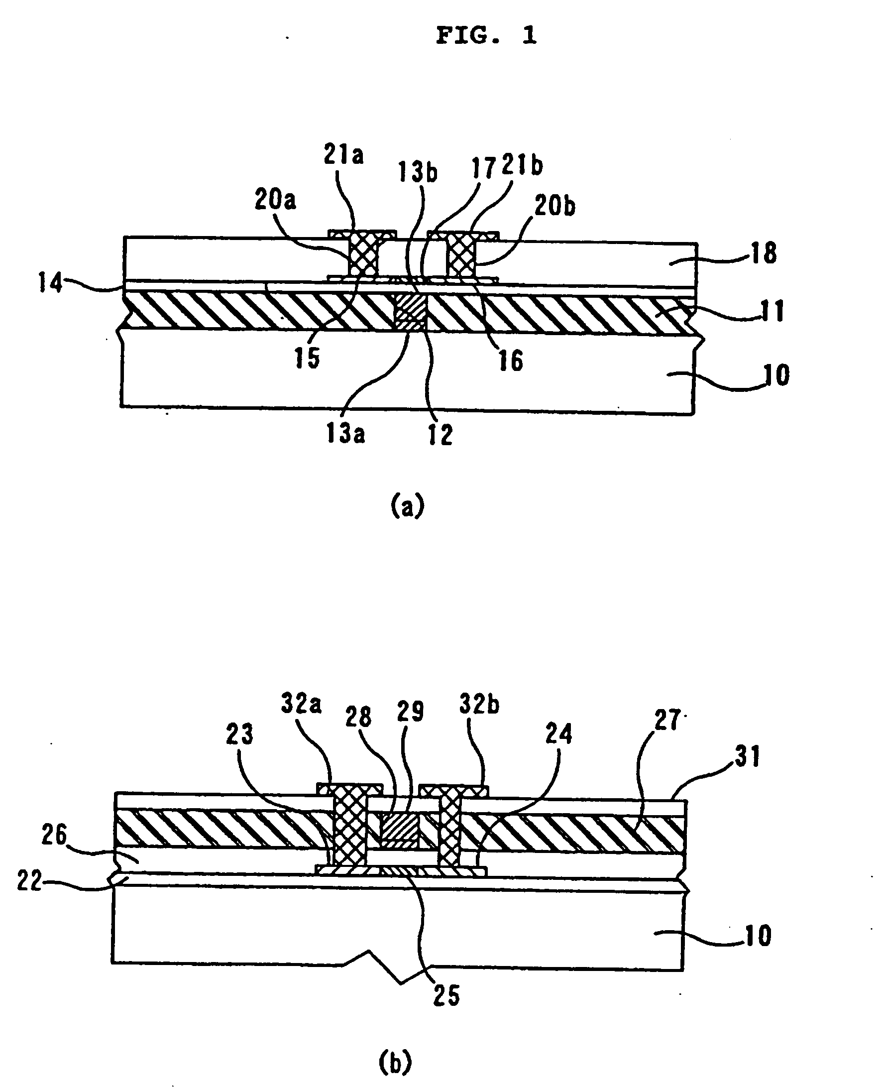 Thin-film transistor structure, method for manufacturing the thin-film transistor structure, and display device using the thin-film transistor structure