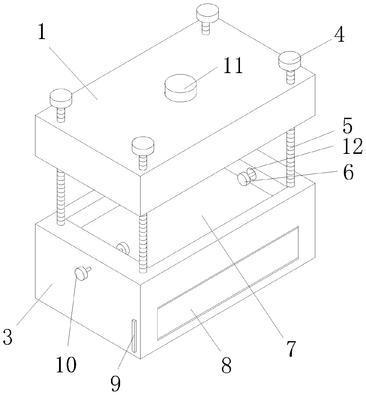 Multi-chip packaging protective silicone rubber tooling