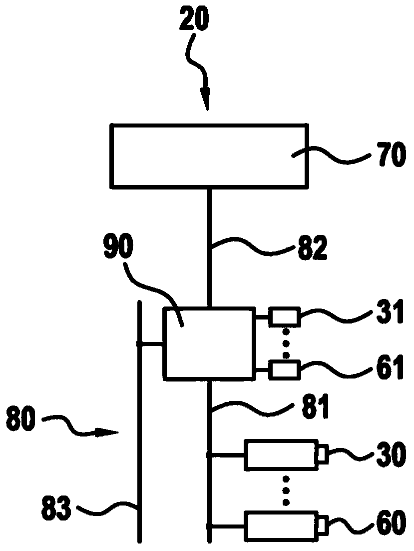 Vehicle camera system and method for providing a continuous image of the vehicle surroundings