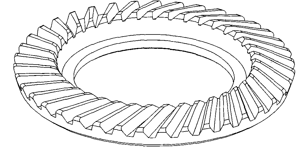 Method and machine tool for machining hypoid gear pair