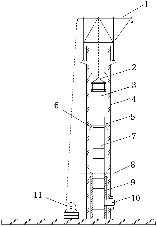 Anti-corrosion chimney and installation and construction method thereof
