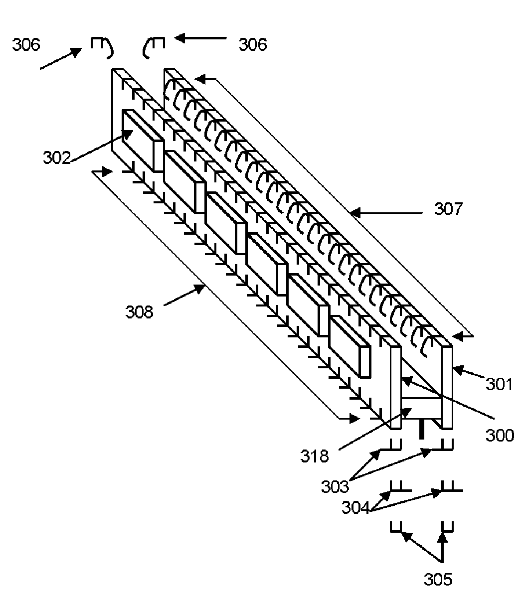 Active Dual in Line Memory Module Connector with Re-driven Propagated Signals