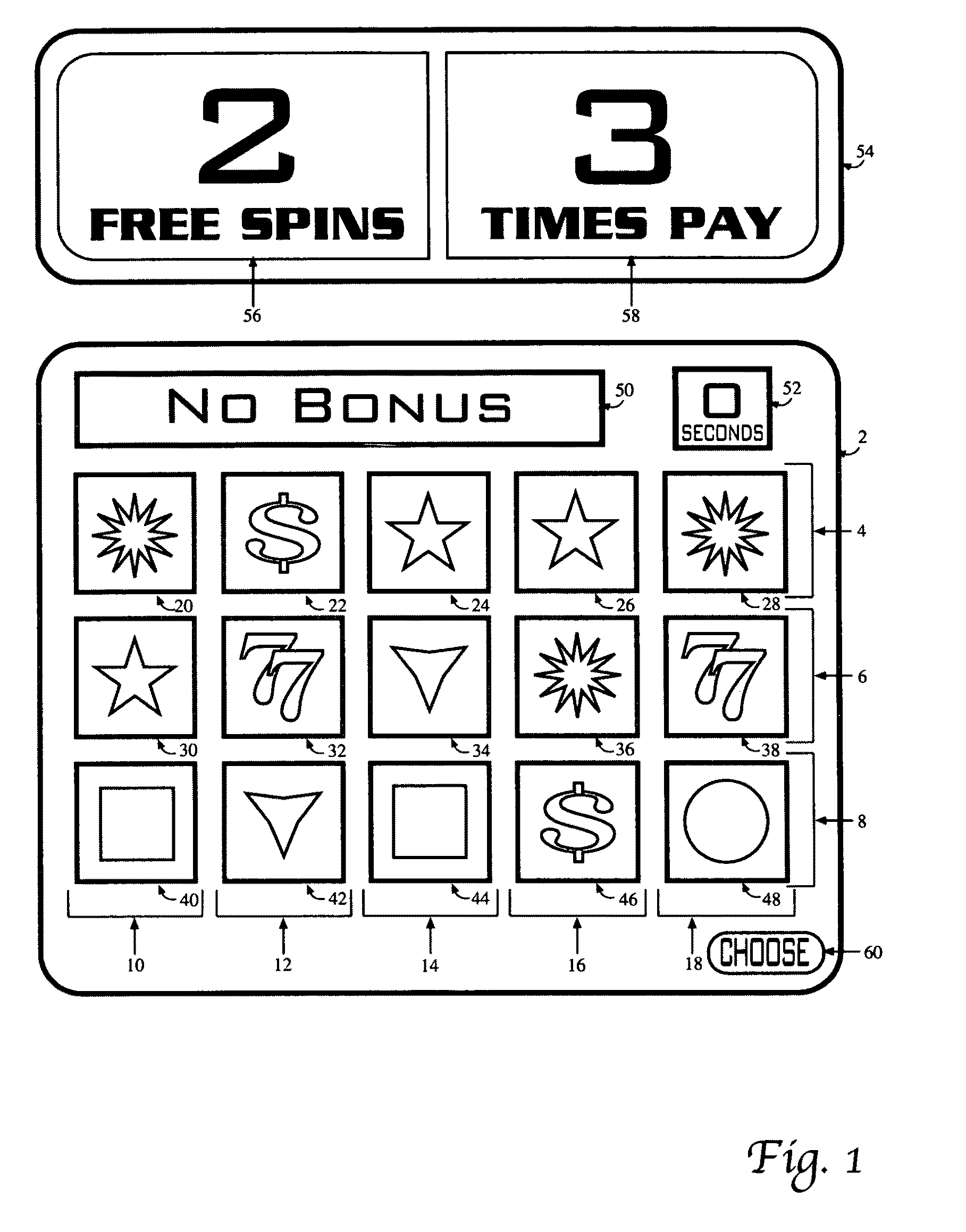 Double time-based bonus method and apparatus for gaming machines