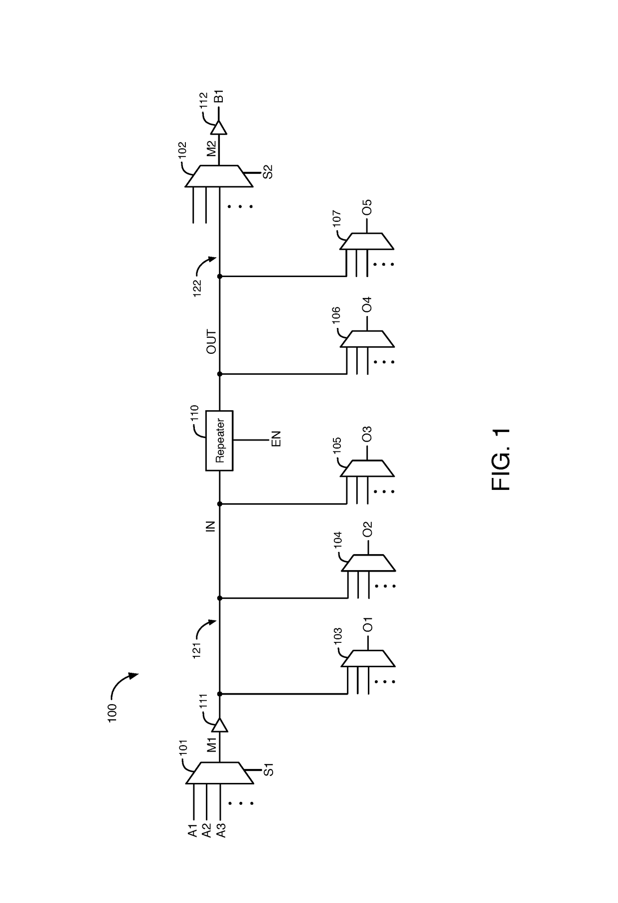 Programmable repeater circuits and methods