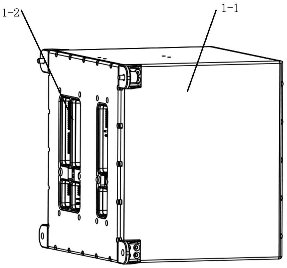 Quick on-orbit integration system for high-integration-level electronic control information unit