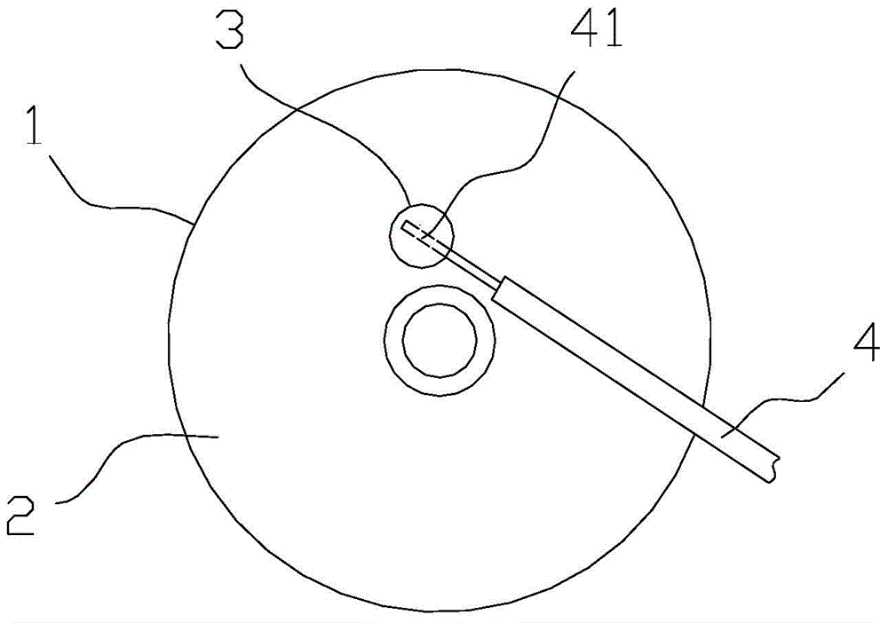 A welding method that can increase the connection strength between the gold-sprayed end face of the capacitor and the lead wire