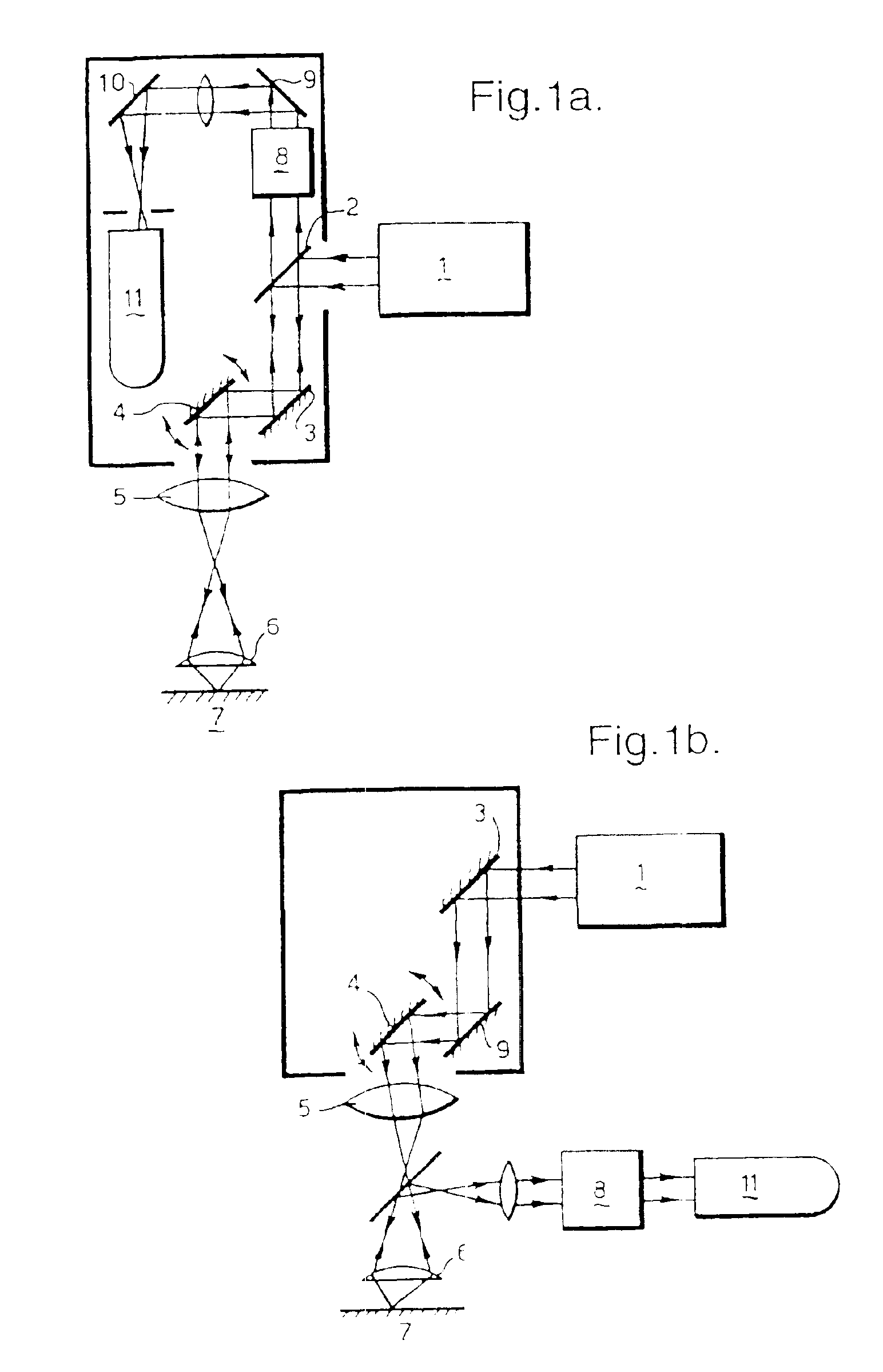 Apparatus and methods for fourier spectral analysis in a scanning spot microscope