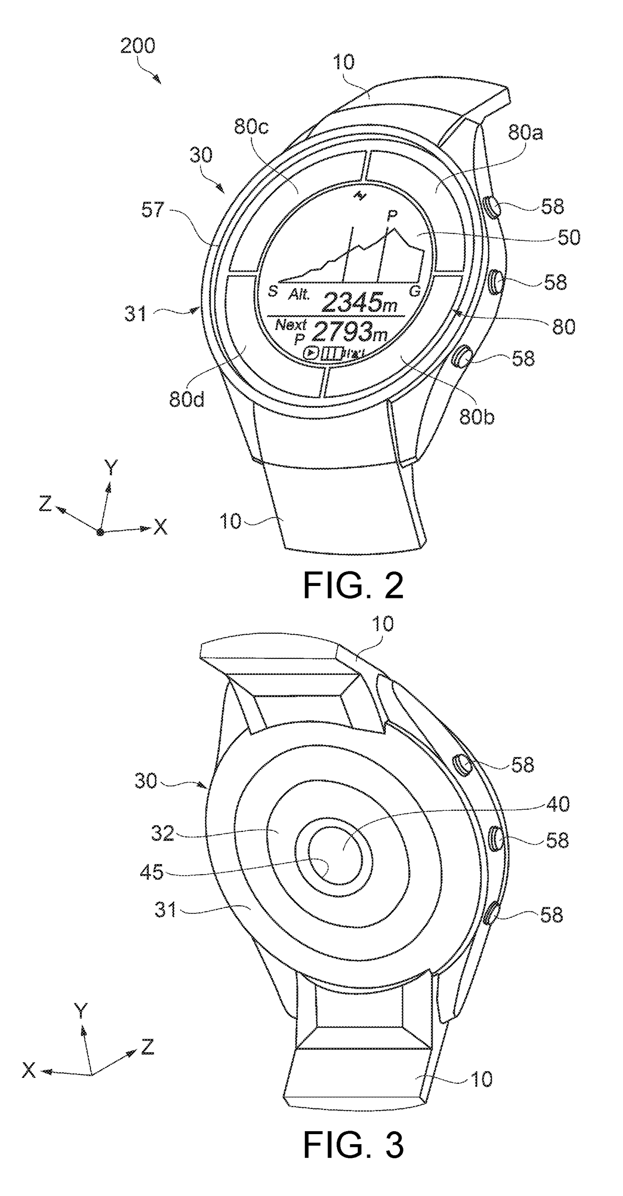 Portable electronic apparatus and wrist apparatus