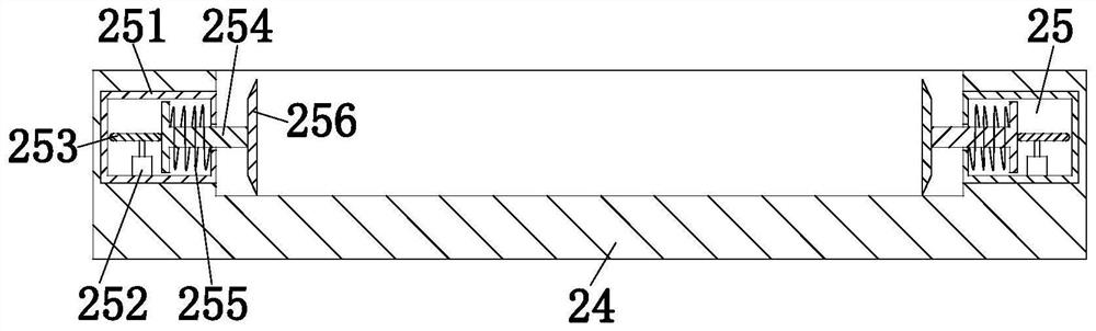 Injection molding and demolding device for water filter plate of water dispenser