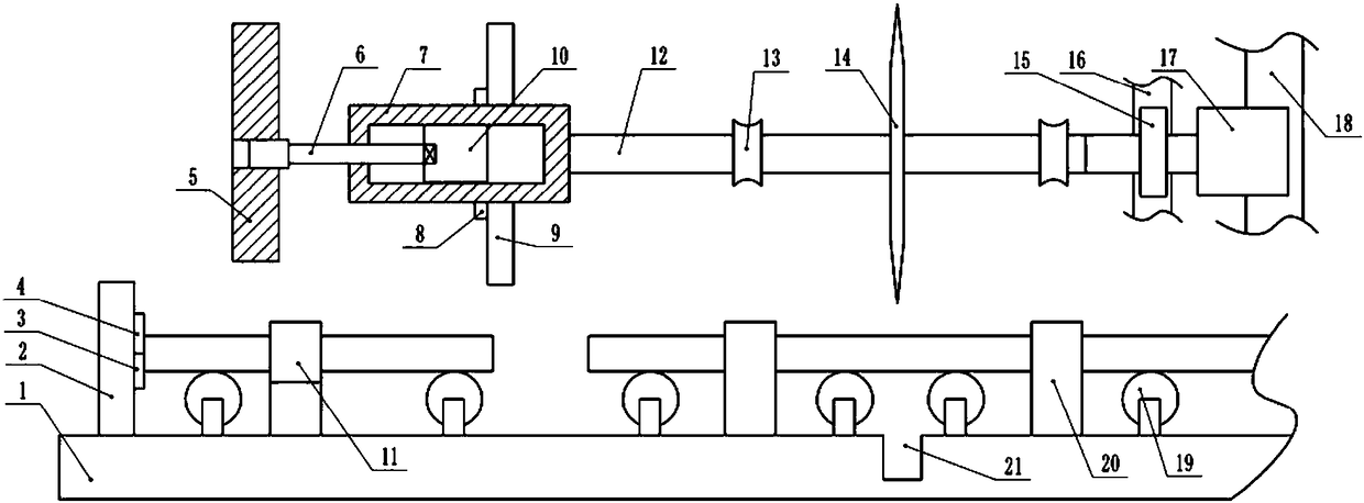 Pipe cutting and grinding device