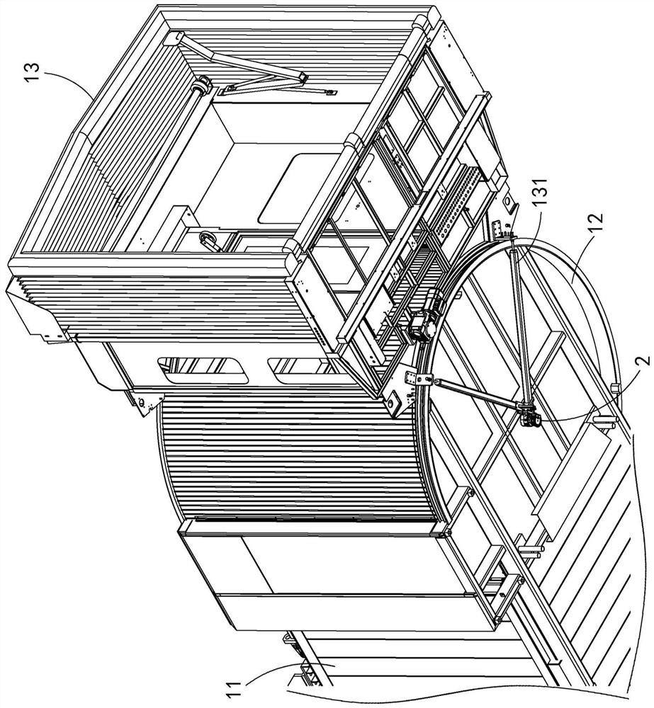 Anti-collision method for boarding bridge and anti-collision system for boarding bridge