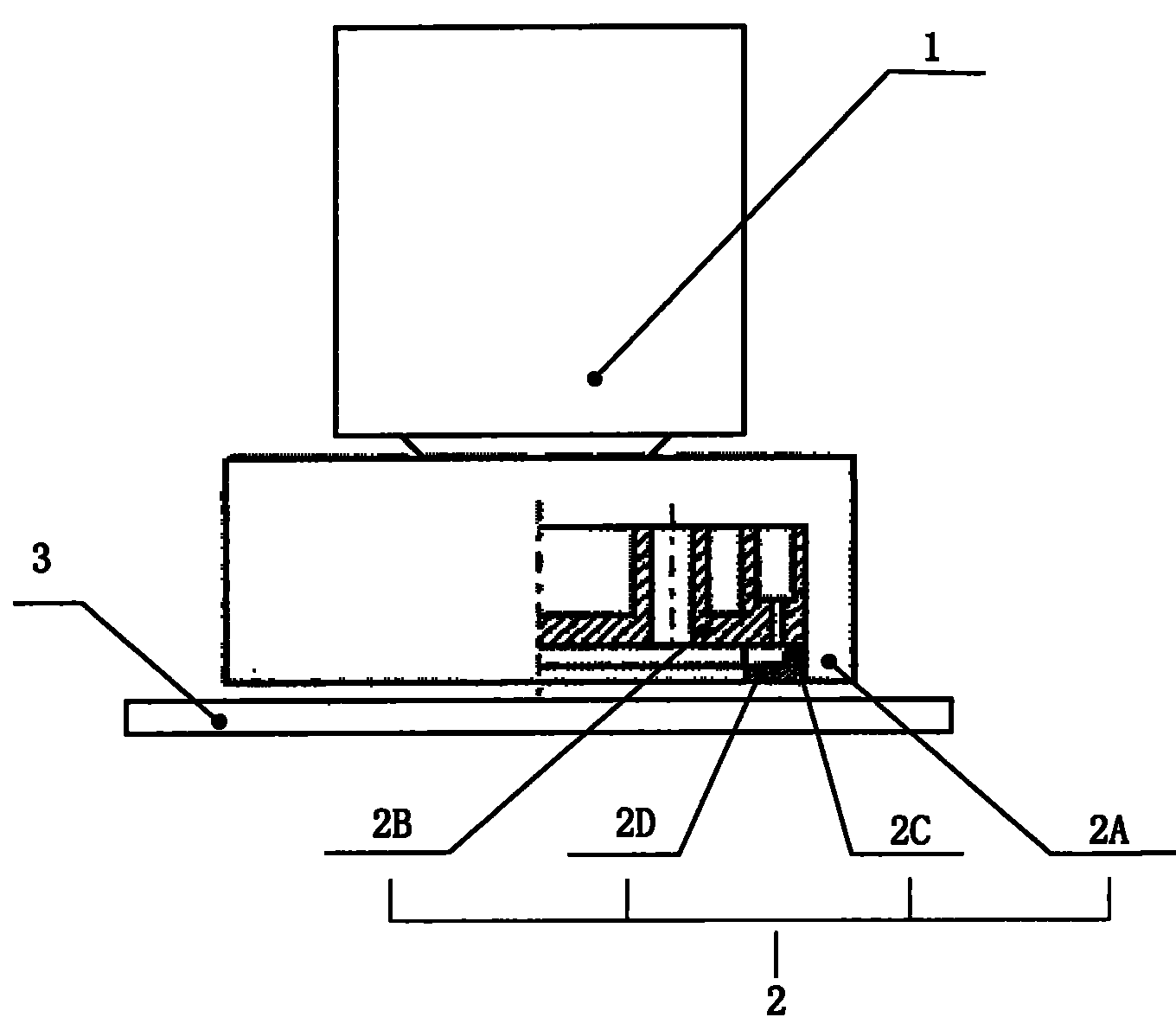 Submerge liquid supplying recovery controlling device for photoetching machine