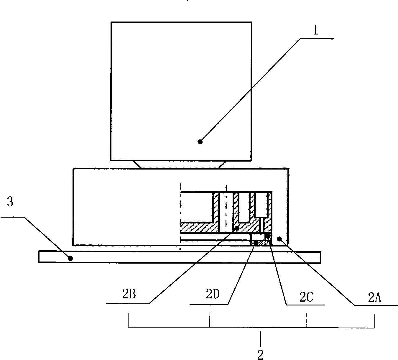 Submerge liquid supplying recovery controlling device for photoetching machine