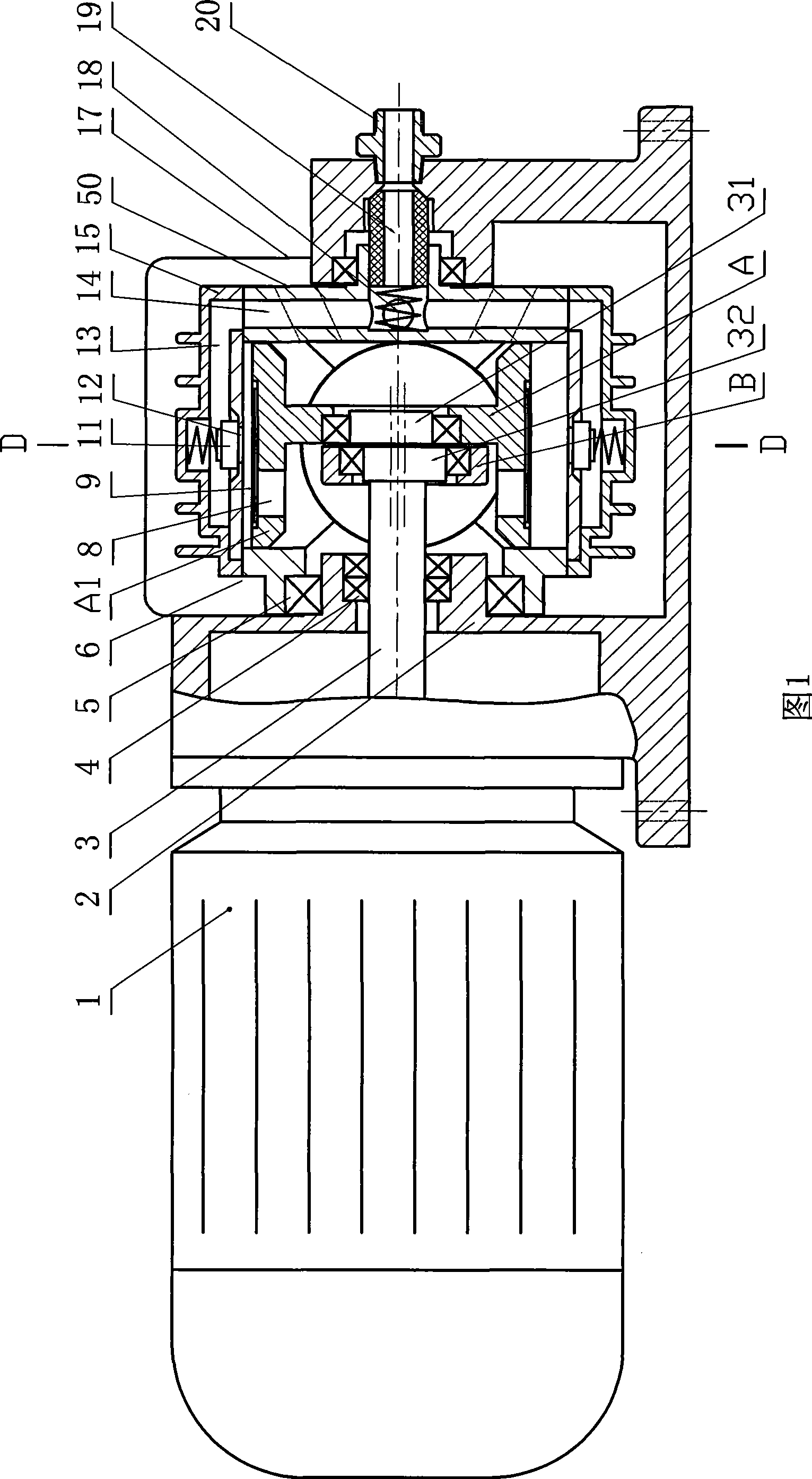 Radial multi-cylinder synchronous revolving compressor