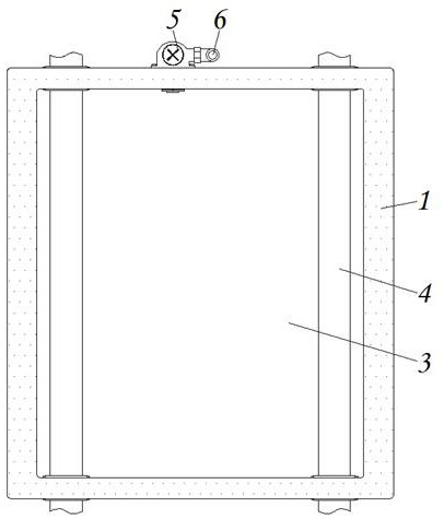 A constant-temperature high-strength preset building built-in wall