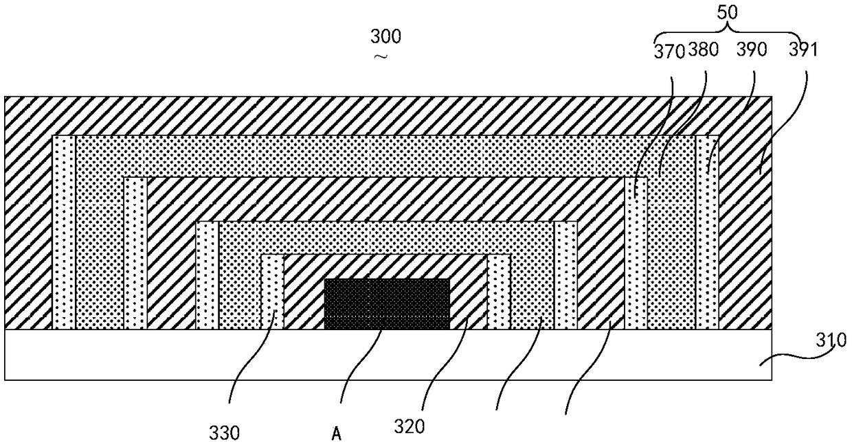 Packaging structure and packaging device