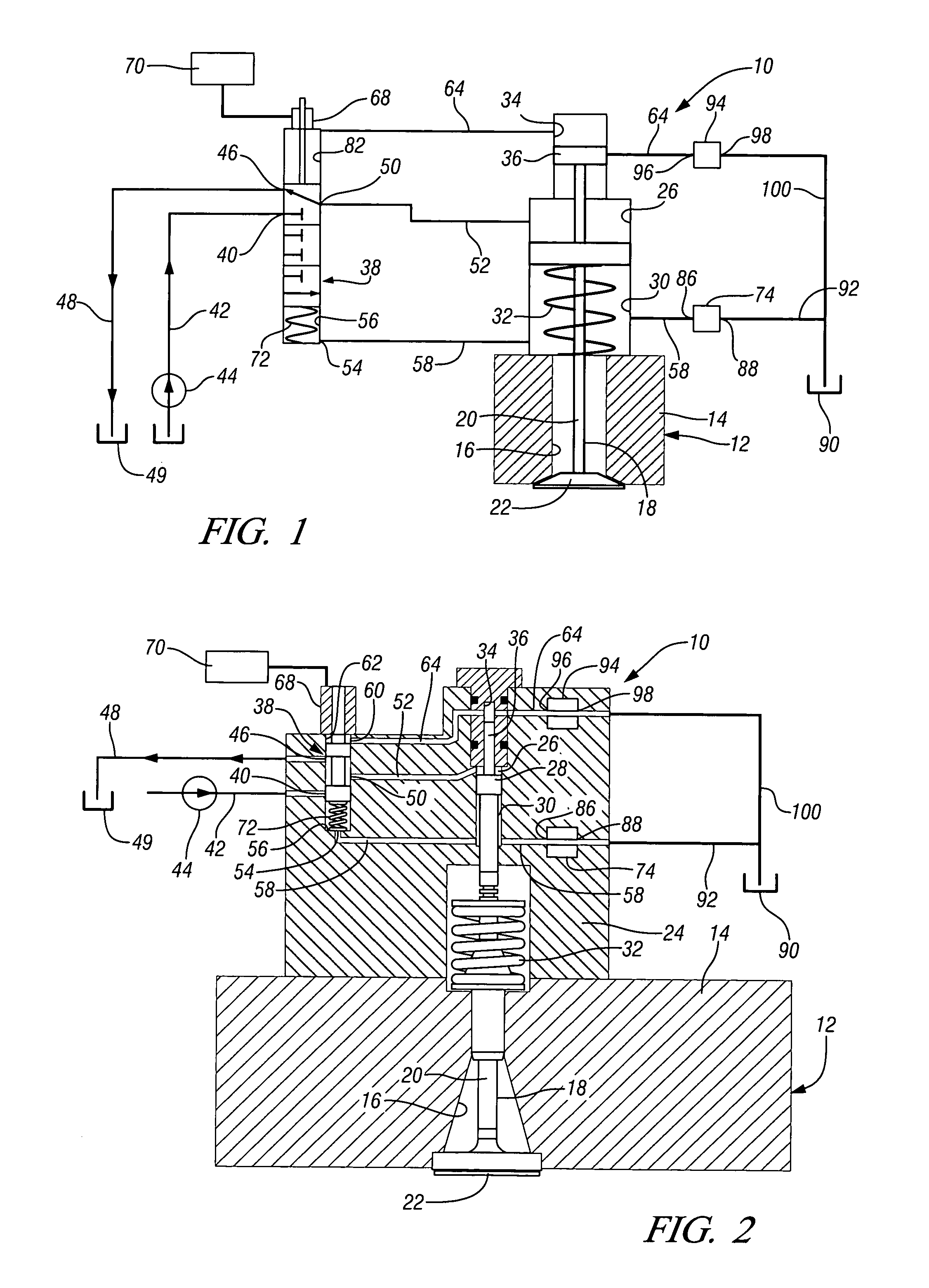 Electrohydraulic valve actuator assembly