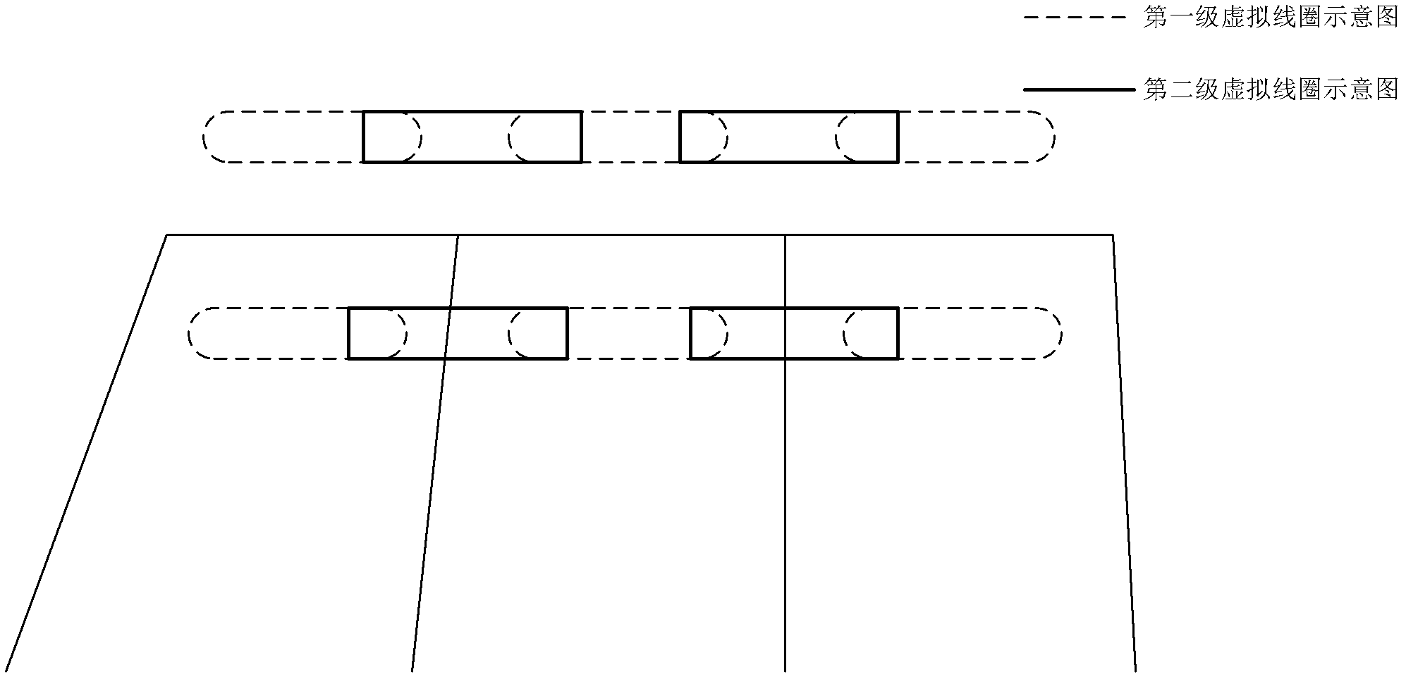 Method for detecting and shooting vehicle based on composite virtual coil