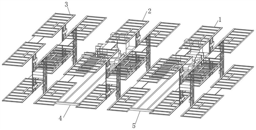 Intelligent automatic intensive warehousing system