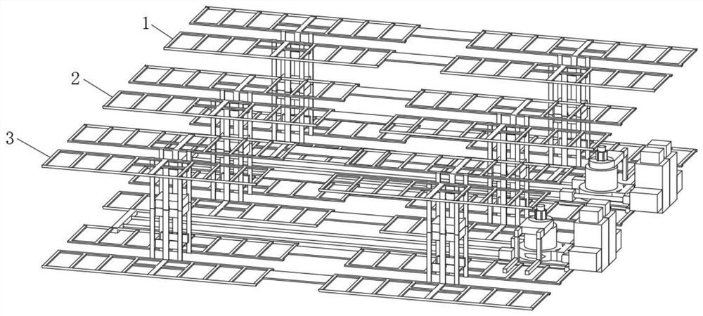 Intelligent automatic intensive warehousing system