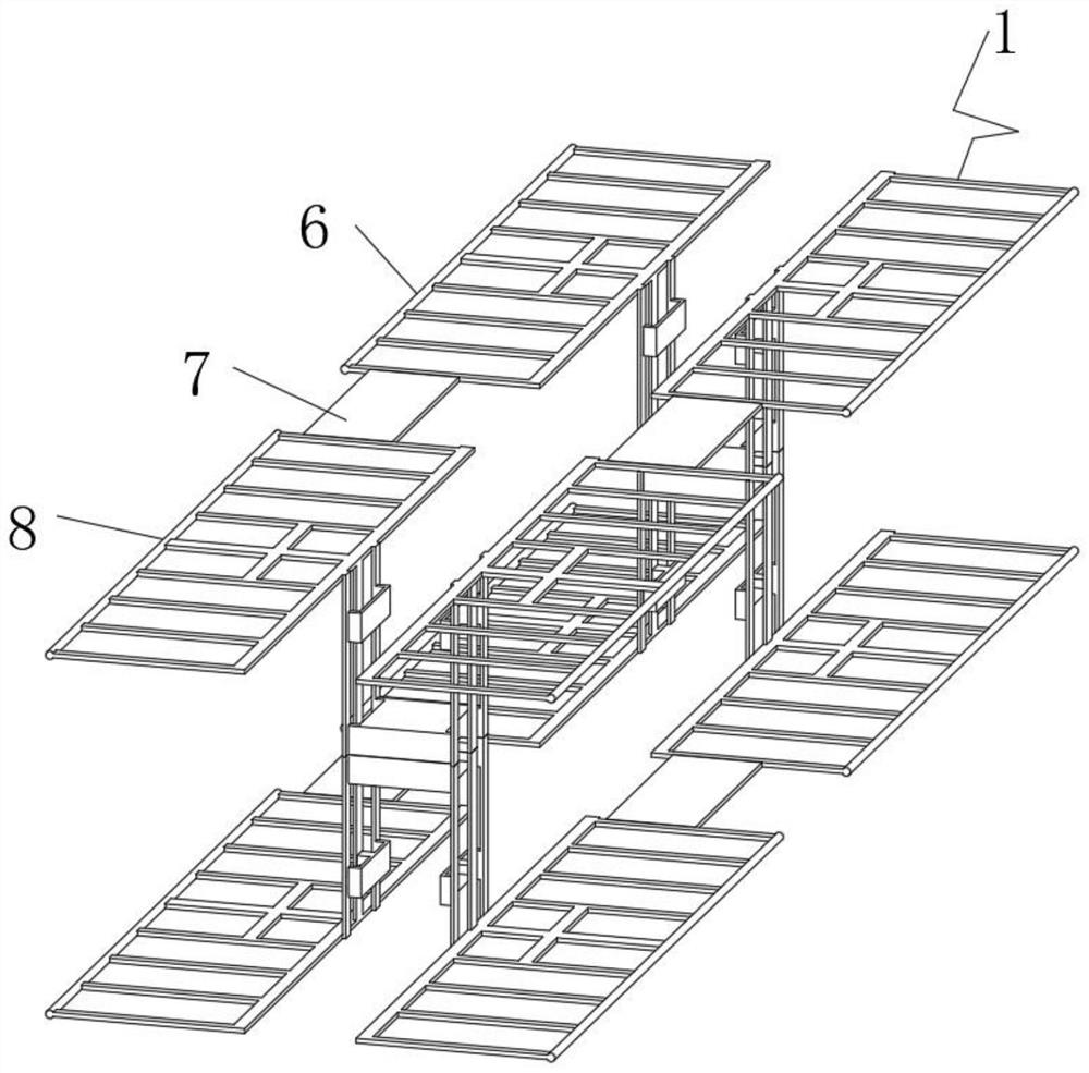 Intelligent automatic intensive warehousing system