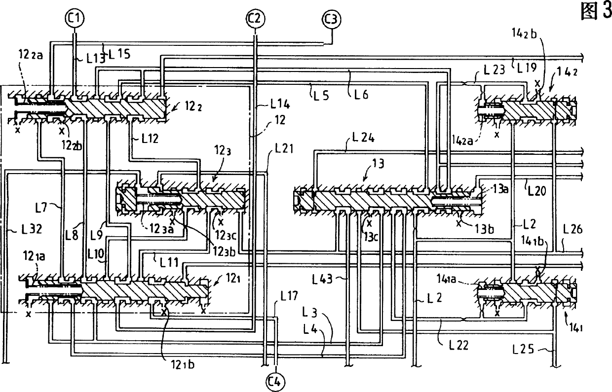 Control apparatus for hydraulically operated vehicular transmission