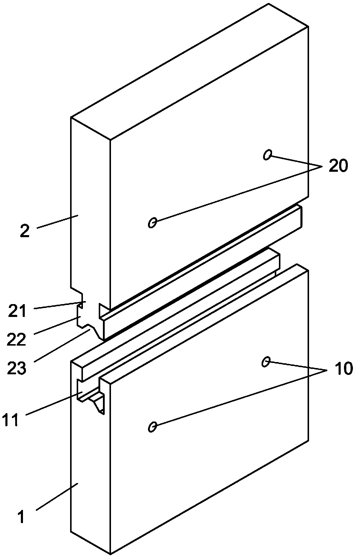 Fixing device of assembly type precast plate