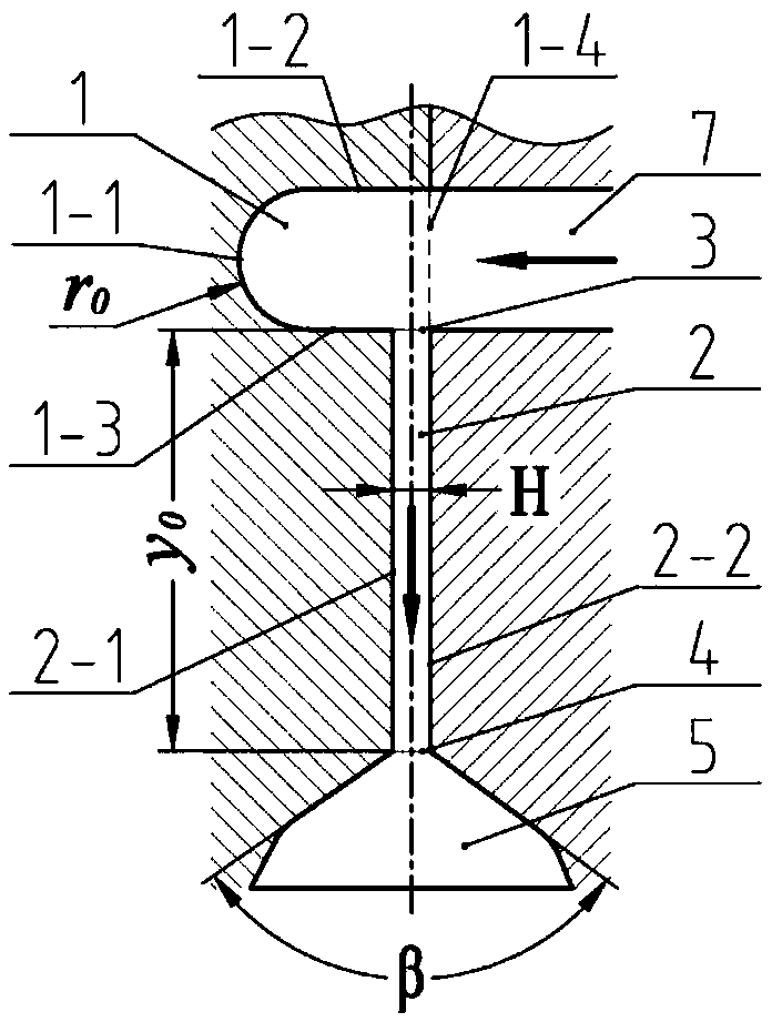 Clothes-hanger shaped spinning die head runner structure for uniform melt distribution