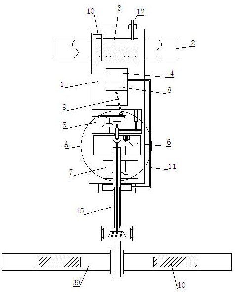 Oil field wellhead device with automatic chemical adding mechanism