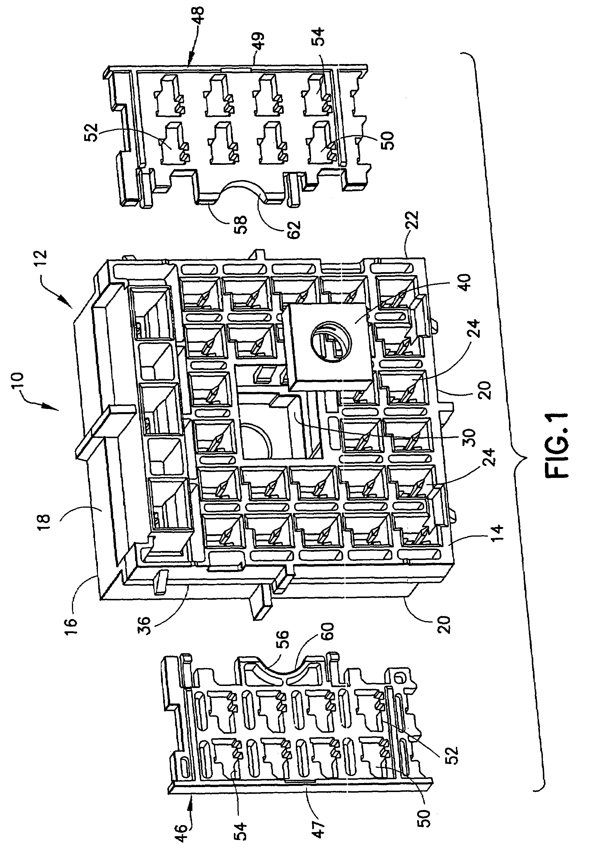 Bolt driven connector