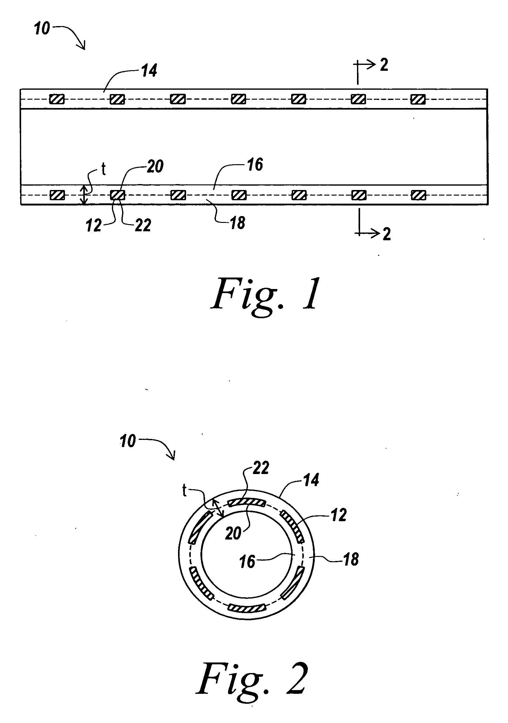Covered stent and method of covering a stent
