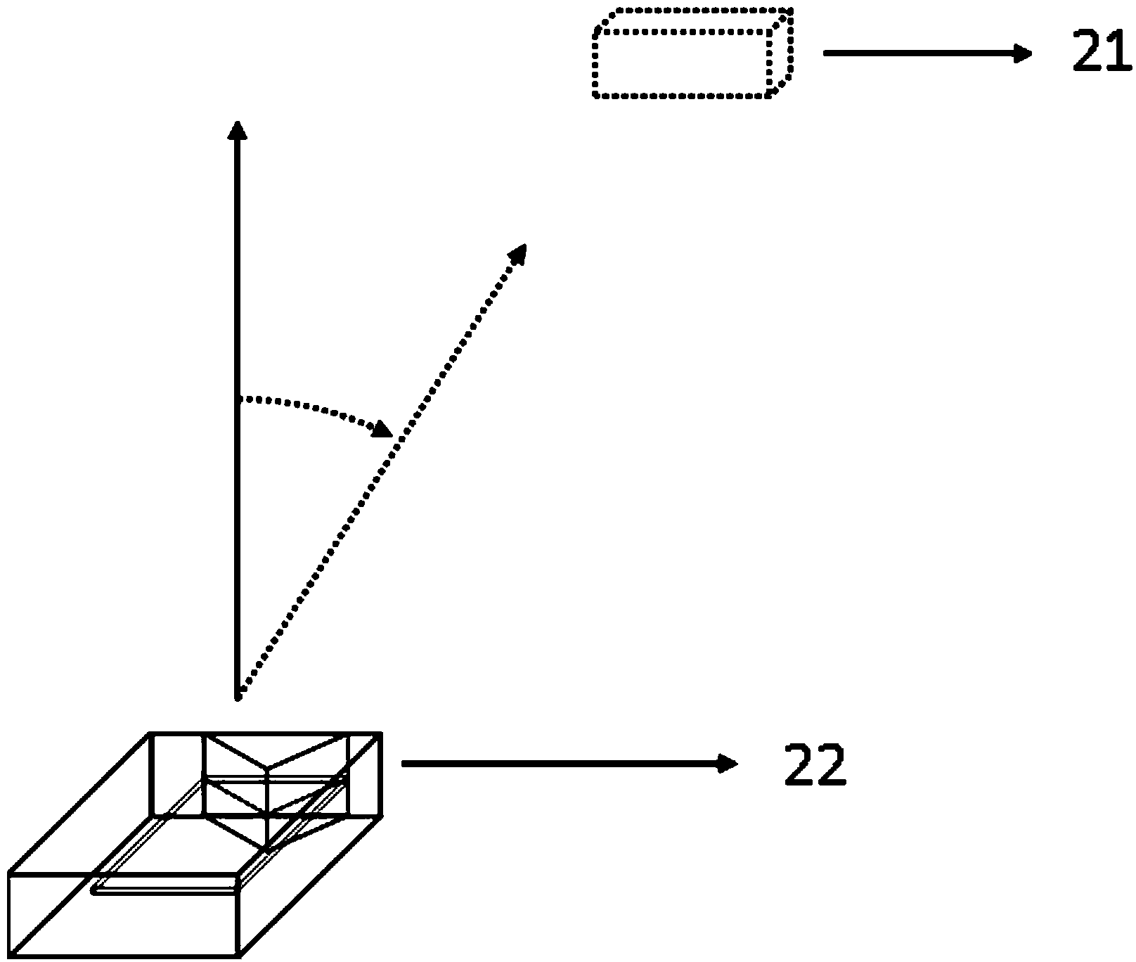 Anchor-node-free positioning method, system and device for distance measuring