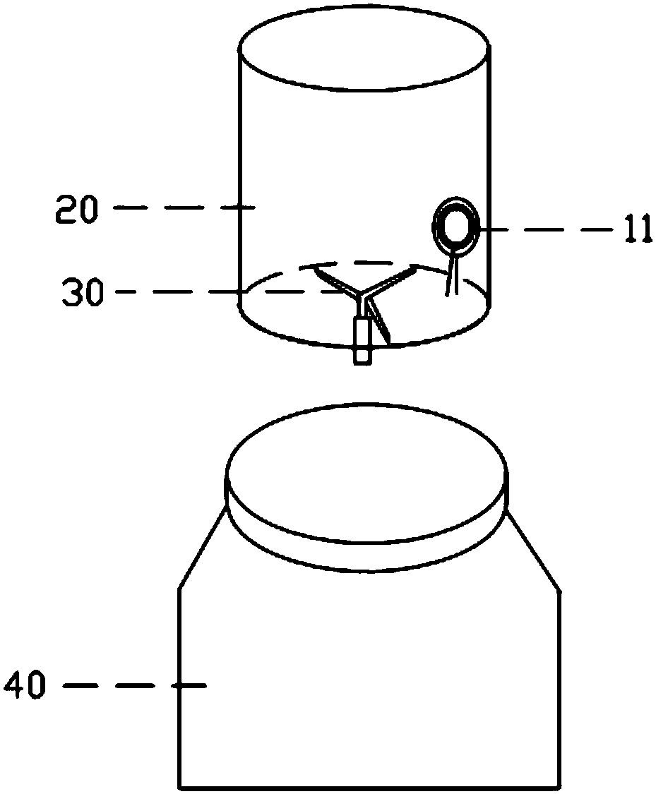 Detection system and mixer