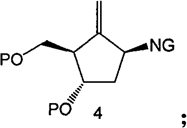 Intermediates of Entecavir and synthesis method thereof