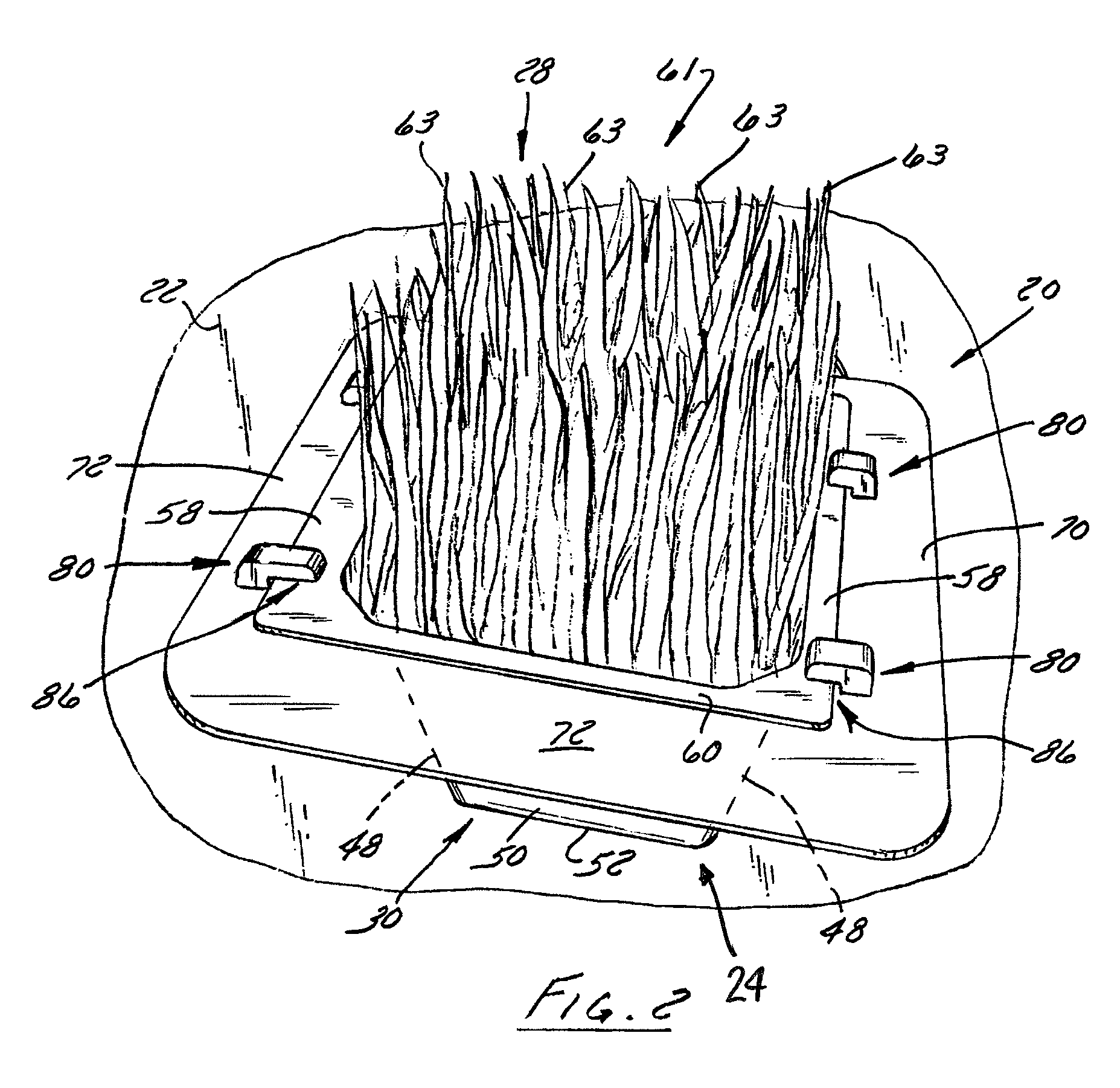 Pet food holder, pet food containing module and method