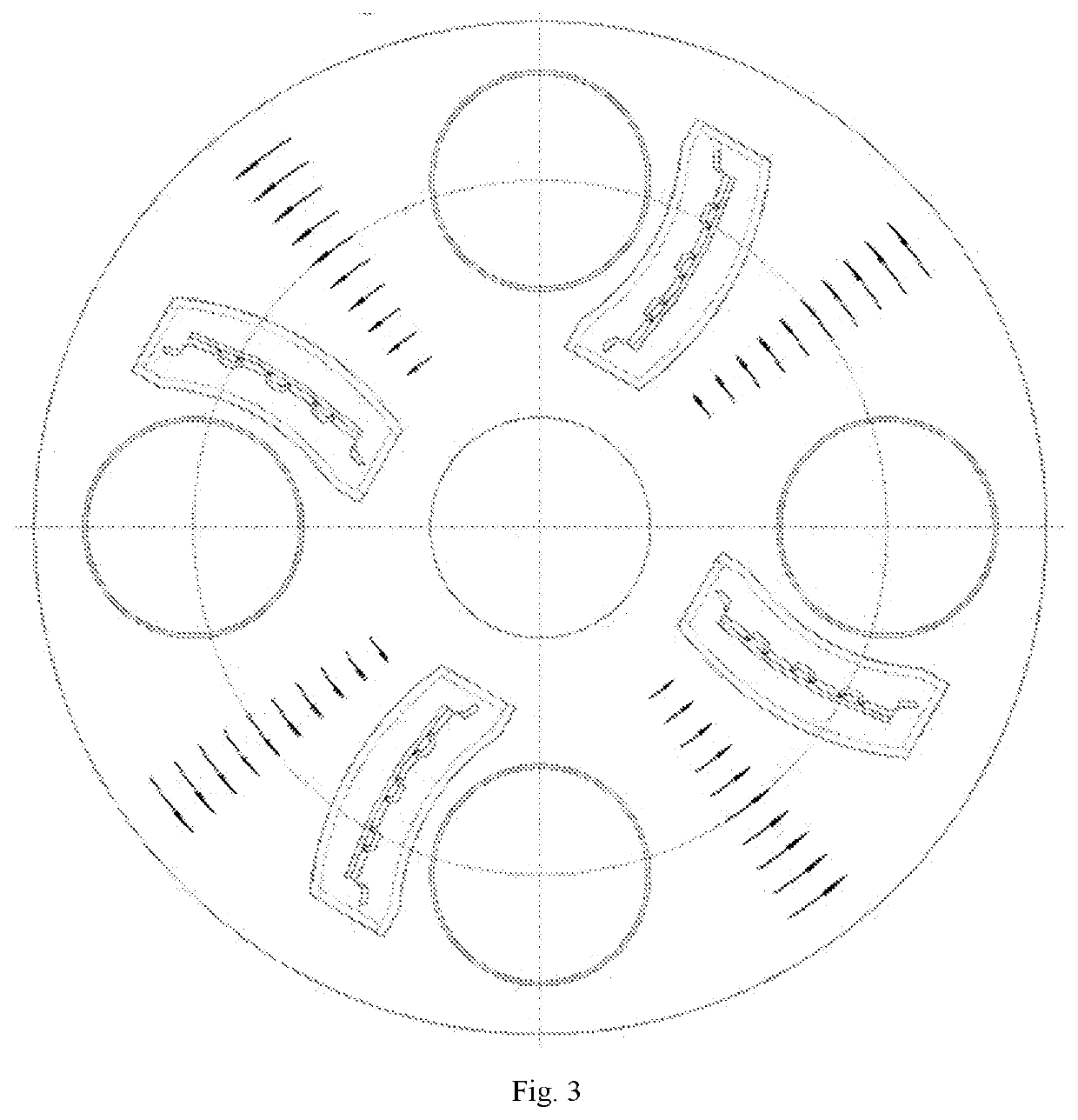 Online pulverized coal concentration regulator and regulating method