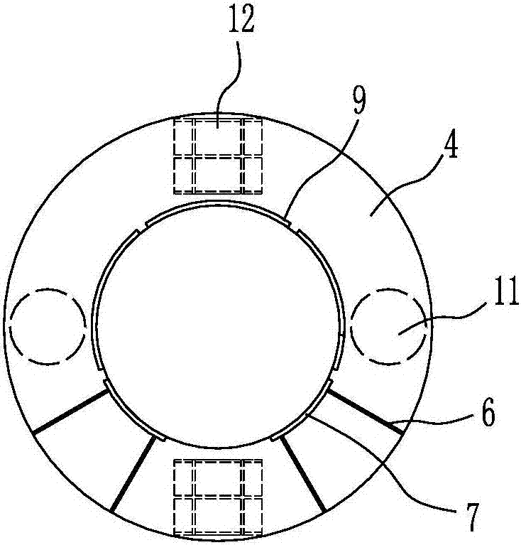 Stull steel pipe structure with connector device, and construction method thereof