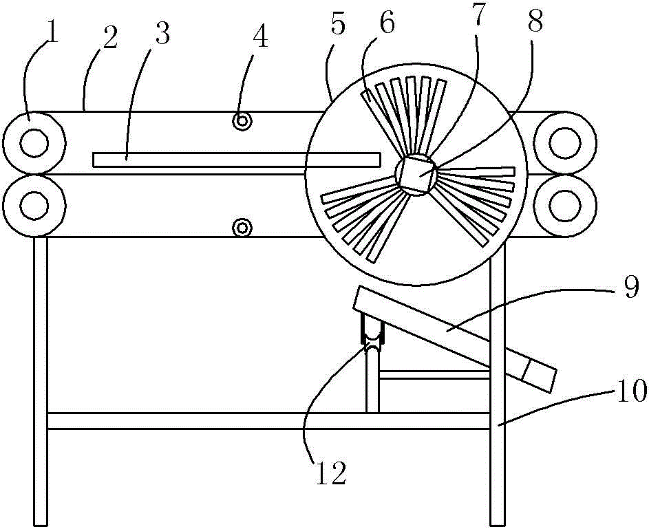 Device for decoring fragrant crisp pepper