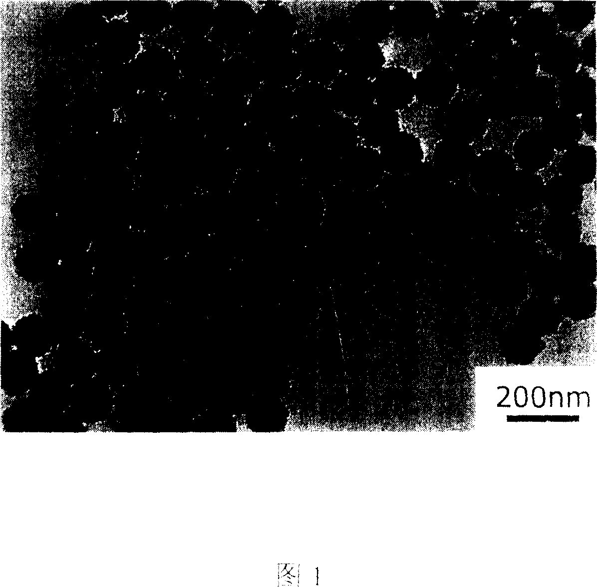 Method for preparing single dispersing ball-shape mesoporous titanium dioxide colloid particles whose size and apparance are controllable
