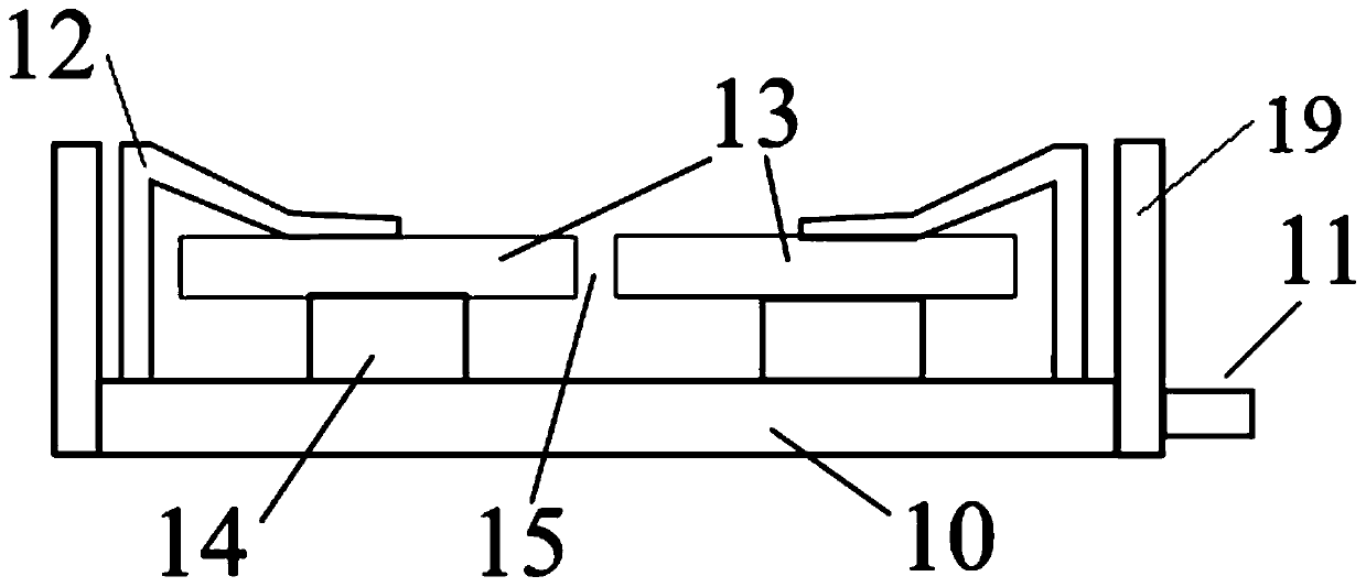 Device and method for quickly measuring dynamic contact angle of liquid drop